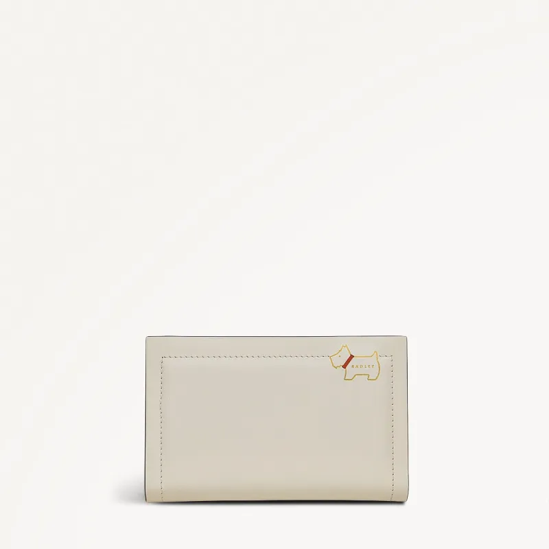 Heritage Lane Leather Medium Bifold Wallet in Chalk - 111469 sold by Radley