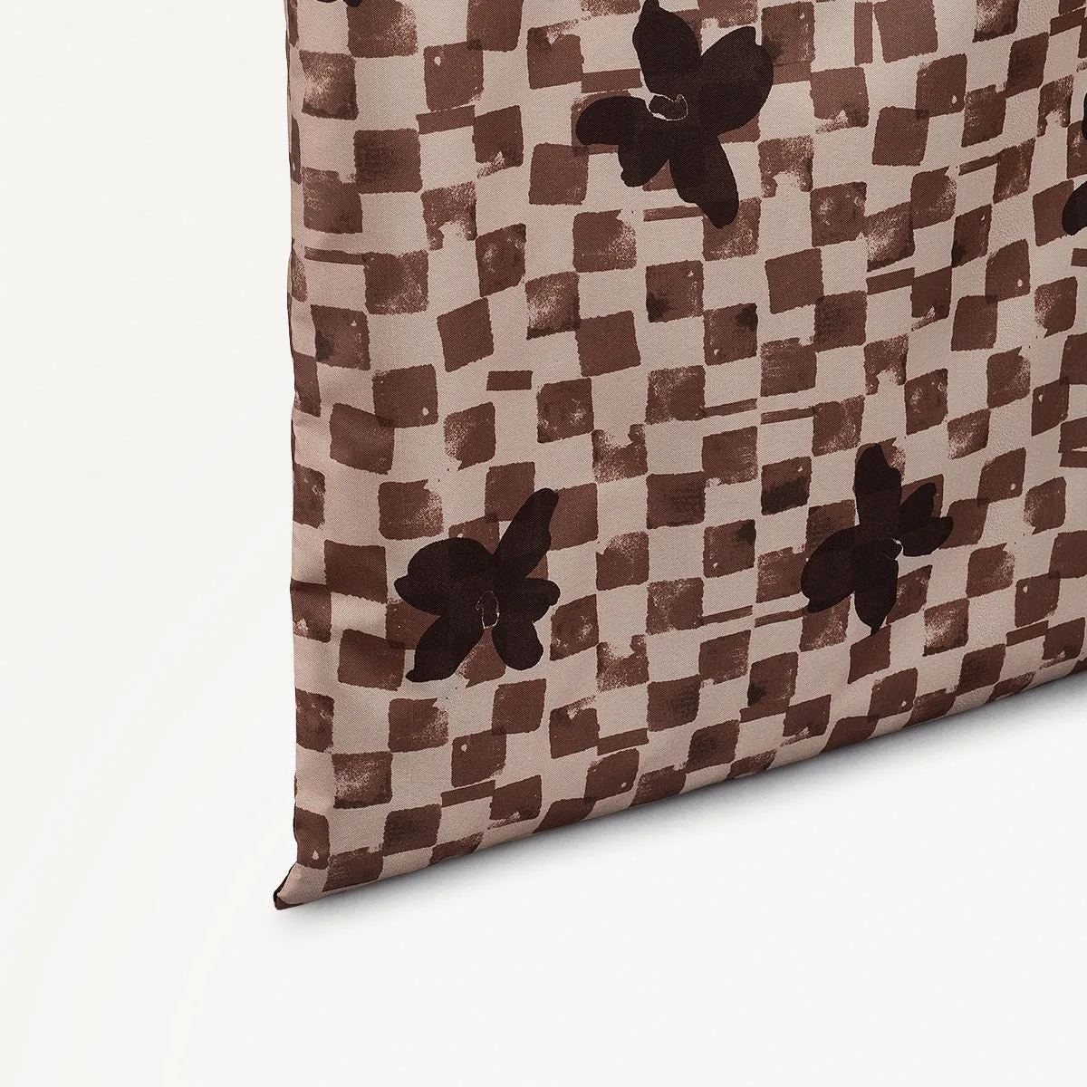 Check Fabric Responsible Foldaway in Stone - 111367 sold by Radley product image thumbnail 4