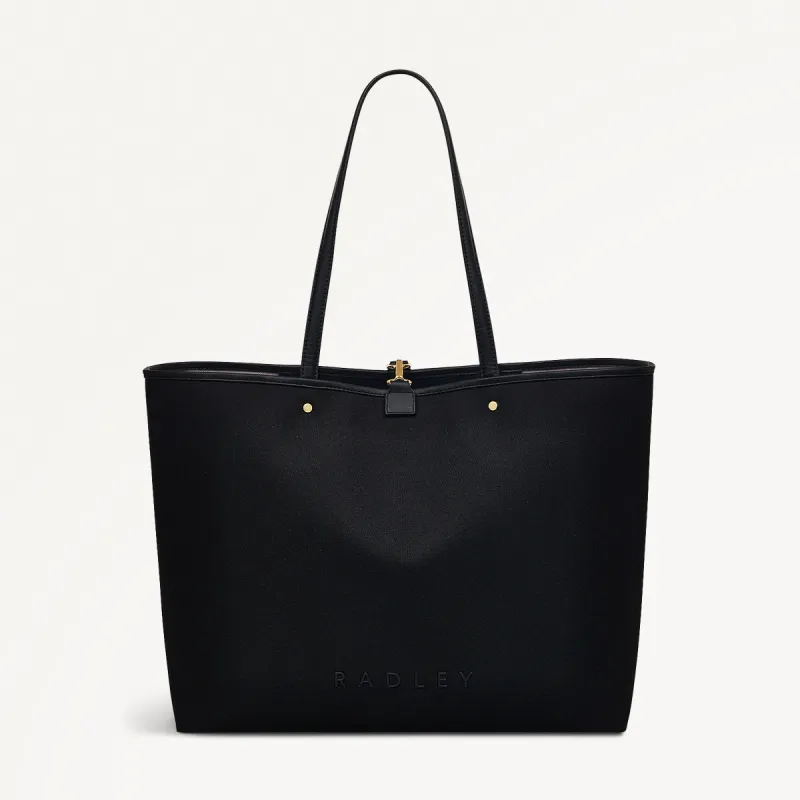 Addison Lane Fabric Large Open Top Tote Bag in Black - 111281 sold by Radley
