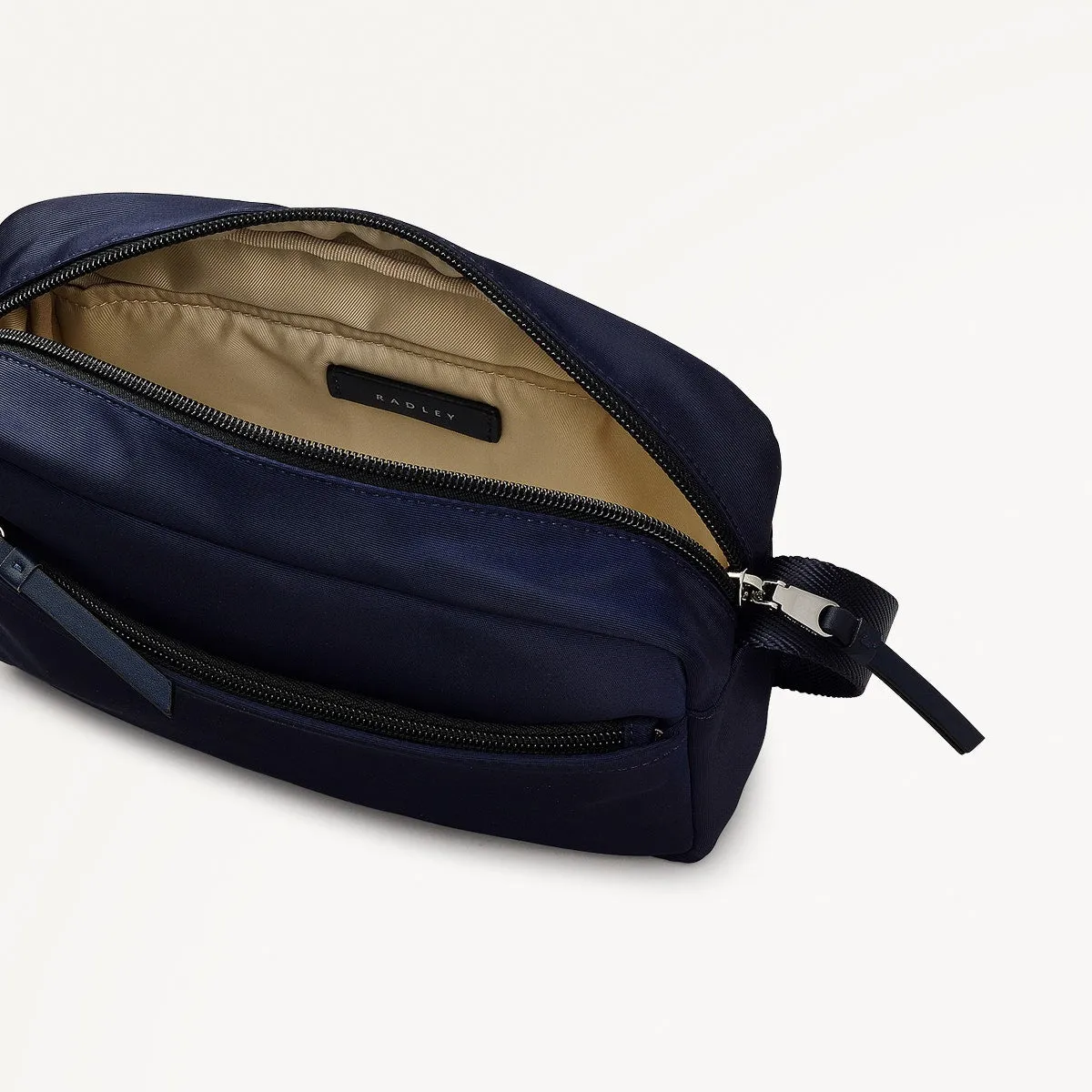 Park Crescent Fabric Small Ziptop Crossbody Bag in Ink - 111226 sold by Radley product image thumbnail 3