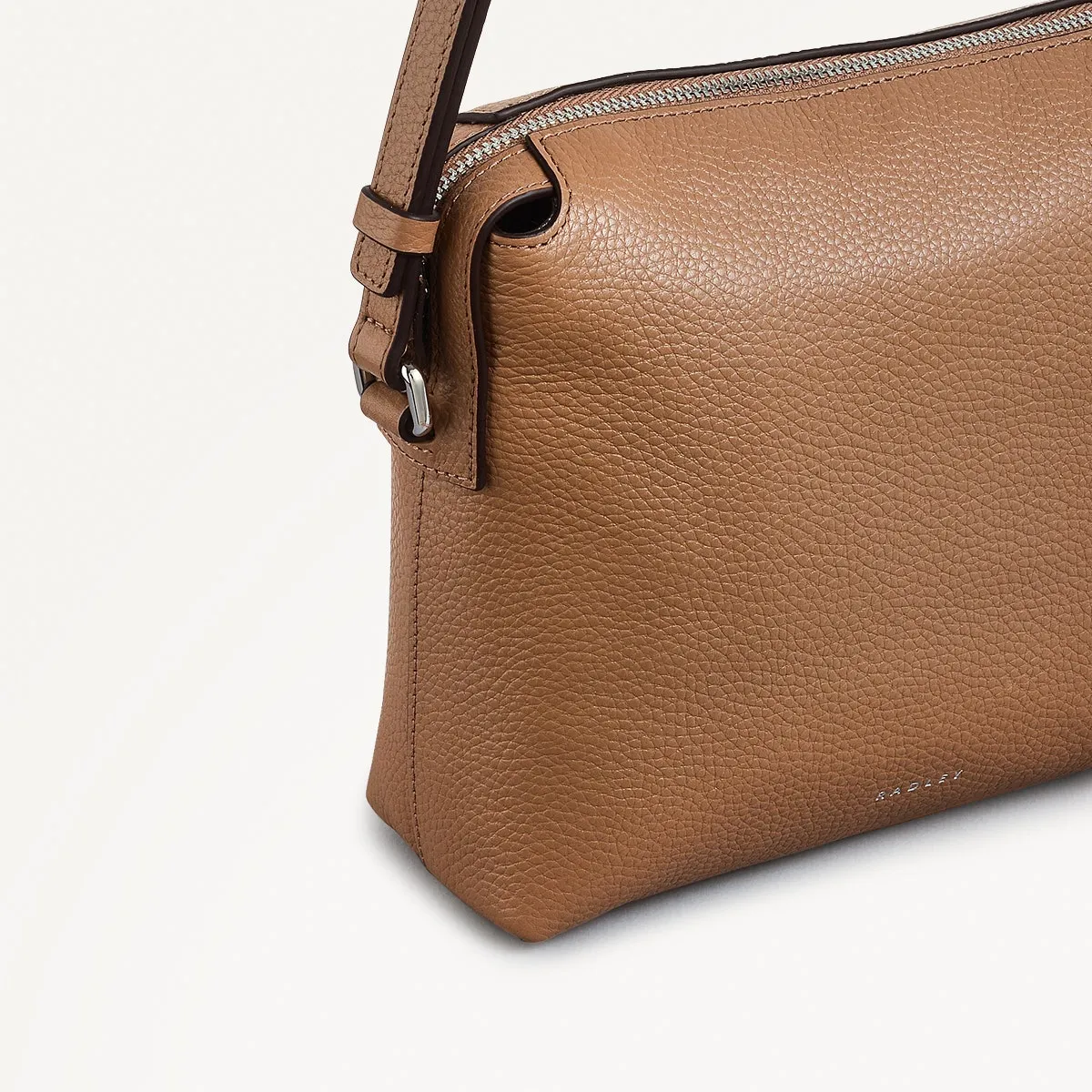 Eastcastle Street Leather Mini Ziptop Crossbody Bag in Chai - 111212 sold by Radley product image thumbnail 4