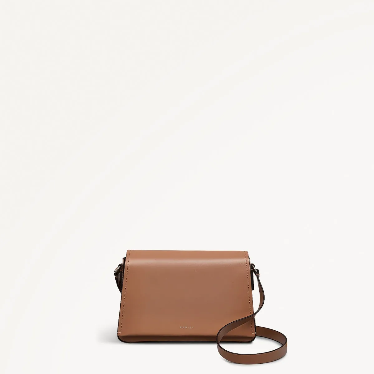 Lexington Lane Leather Medium Flapover Crossbody Bag in Chai - 111187 sold by Radley