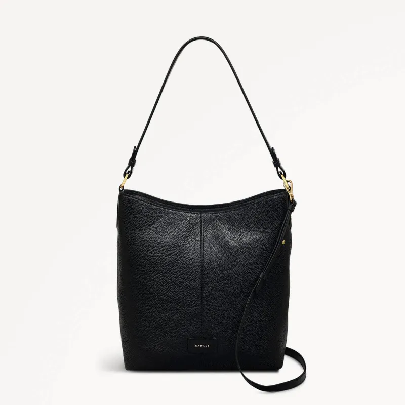 Southwark Lane Leather Large Ziptop Shoulder Bag in Black - 110956 sold by Radley