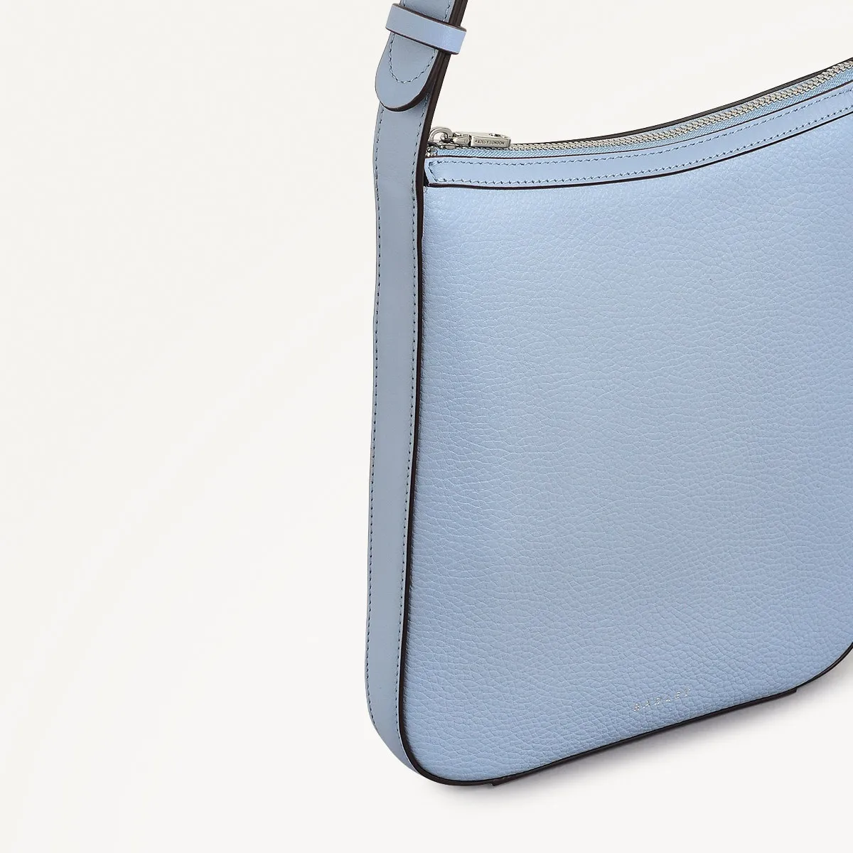 Longford Lane Leather Small Ziptop Crossbody Bag in Smoke Blue - 111241 sold by Radley product image thumbnail 4