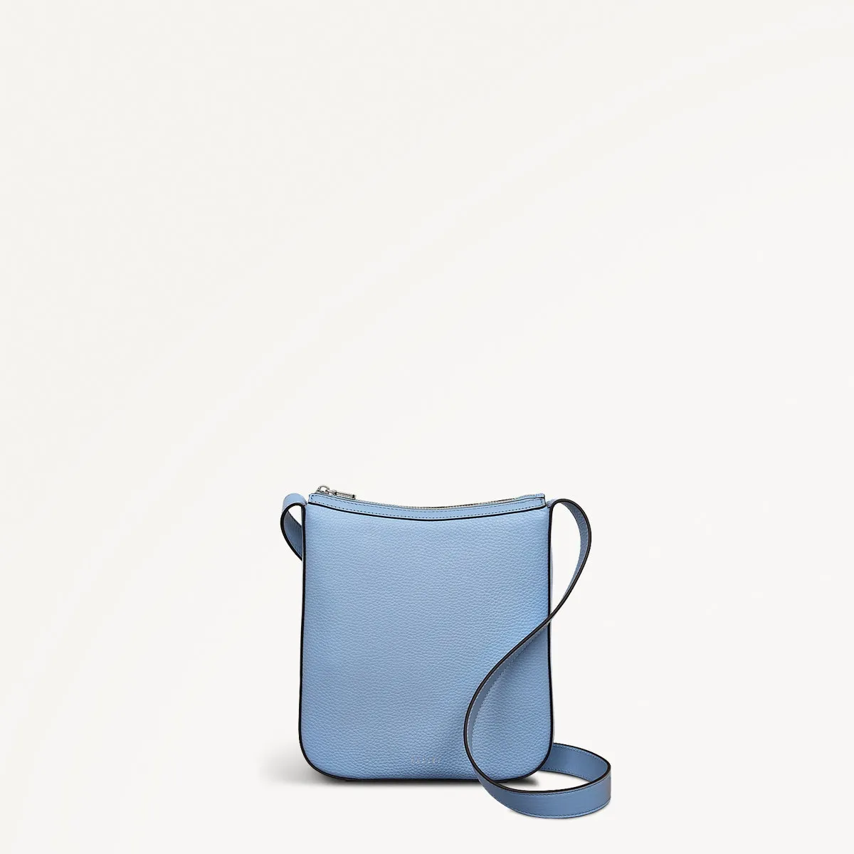 Longford Lane Leather Small Ziptop Crossbody Bag in Smoke Blue - 111241 sold by Radley