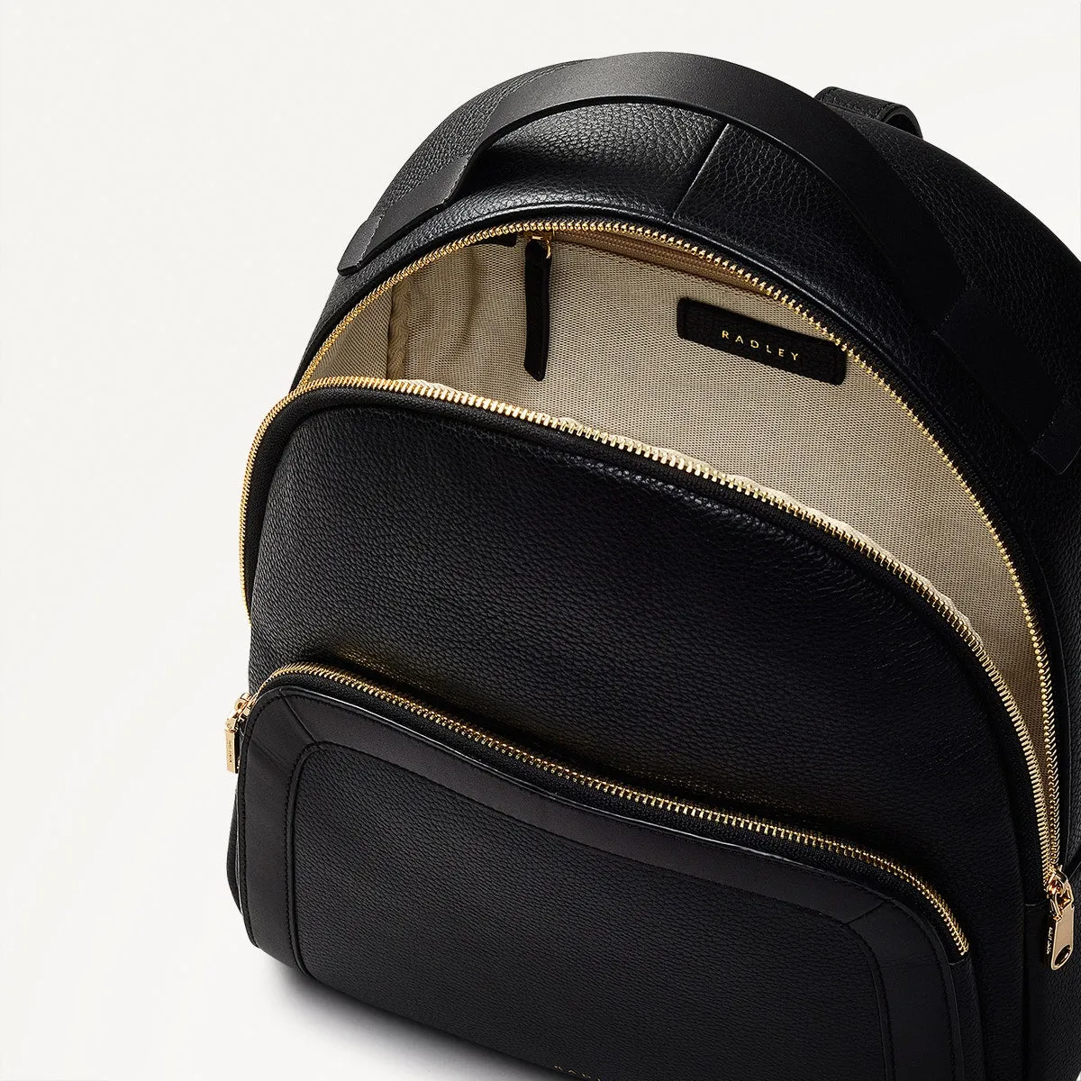 Merchant Hall Leather Medium Zip Around Backpack in Black - 111202 sold by Radley product image thumbnail 3