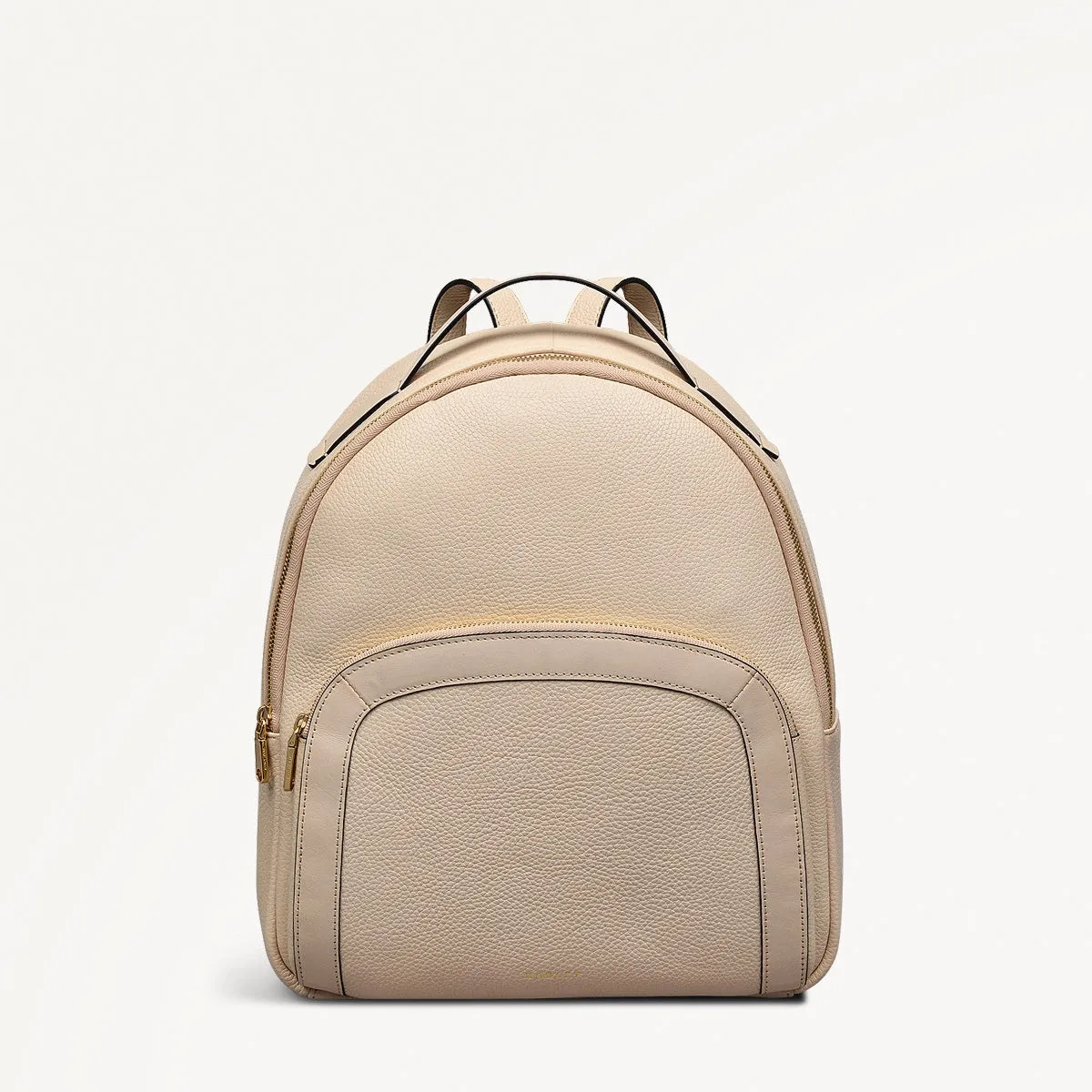 Merchant Hall Leather Medium Zip Around Backpack in Oat Milk - 111203 sold by Radley