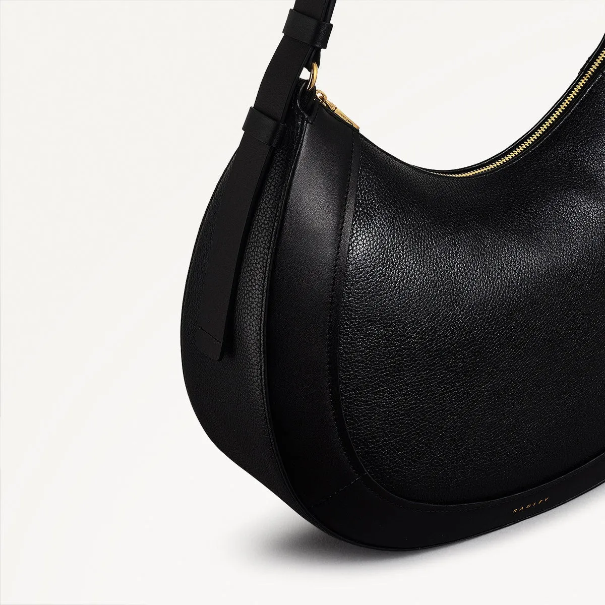 Merchant Hall Leather Large Ziptop Shoulder Bag in Black - 111205 sold by Radley product image thumbnail 4