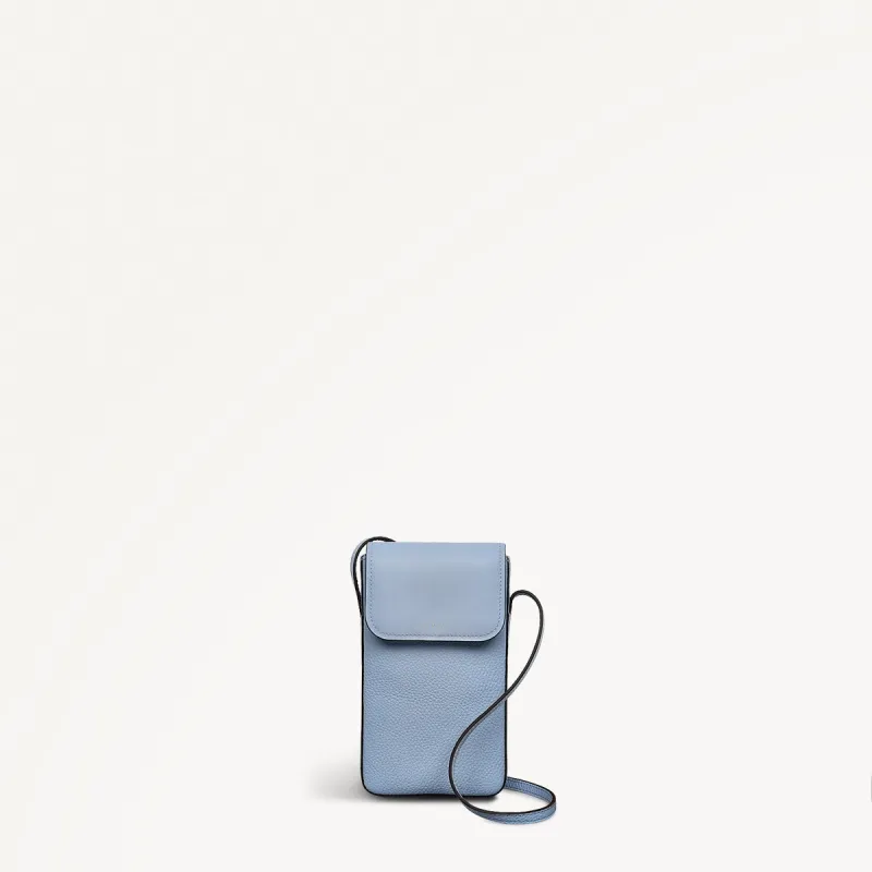 Longford Lane Leather Medium Phone Crossbody in Smoke Blue - 111155 sold by Radley