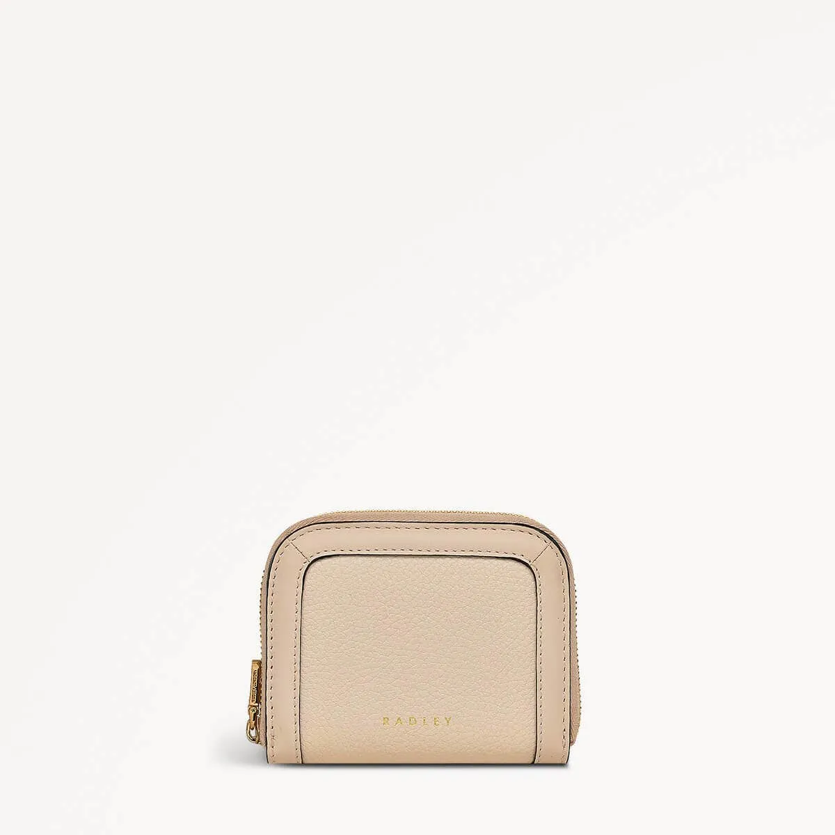 Merchant Hall Leather Small Zip Around Wallet in Oat Milk - 111135 sold by Radley