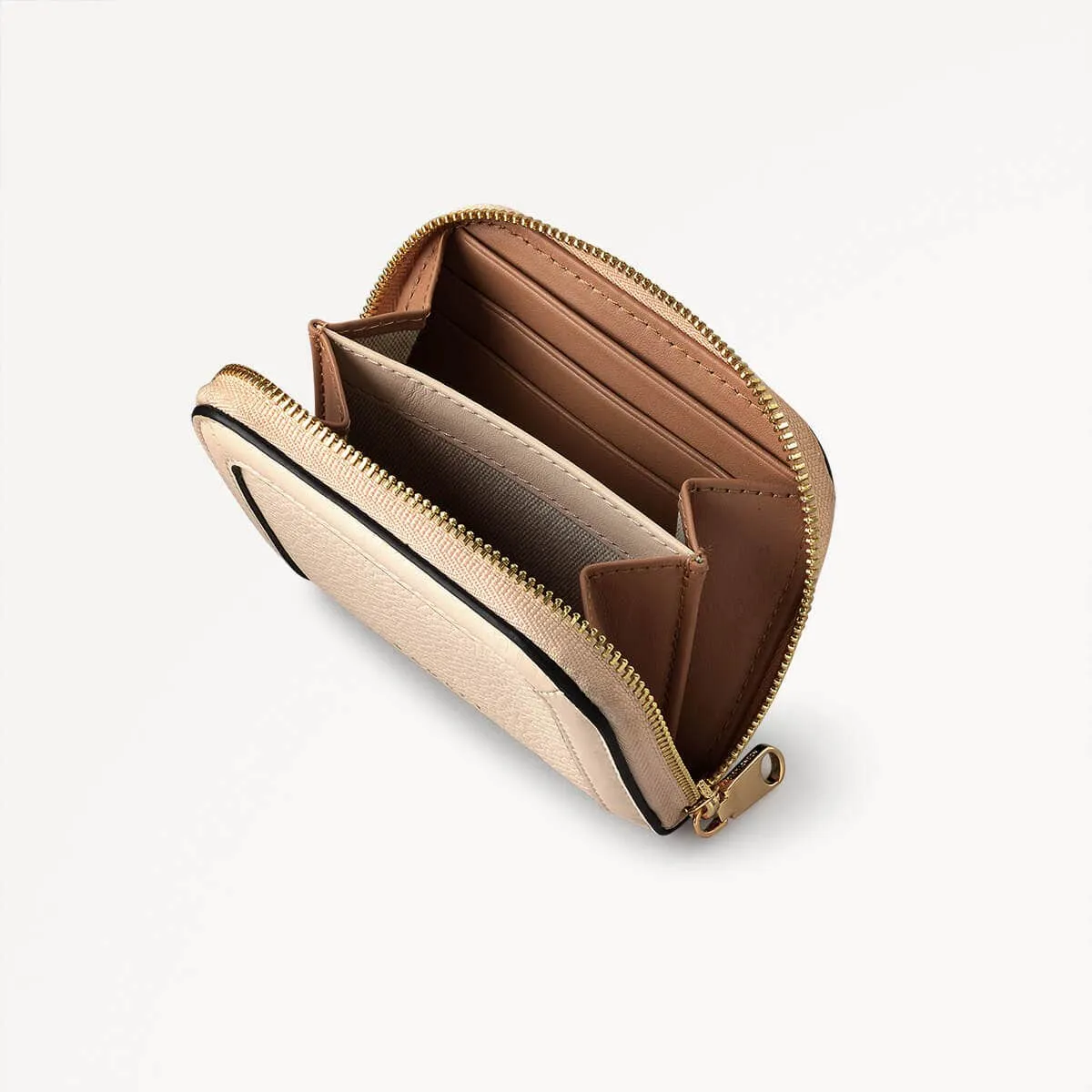 Merchant Hall Leather Small Zip Around Wallet in Oat Milk - 111135 sold by Radley product image thumbnail 3