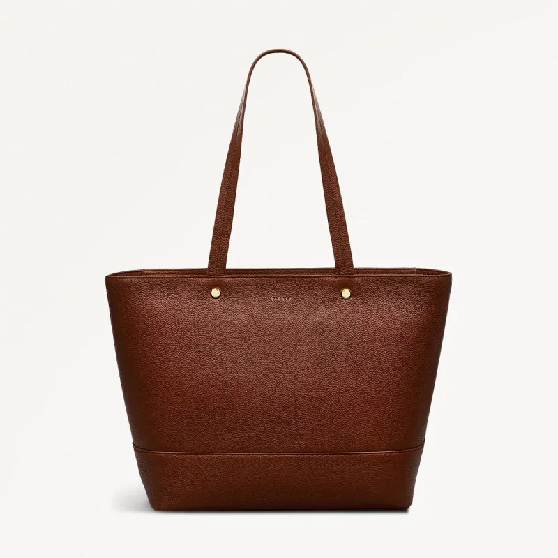 Isabella Road Leather Medium Ziptop Tote Bag in Tortoise - 110963 sold by Radley