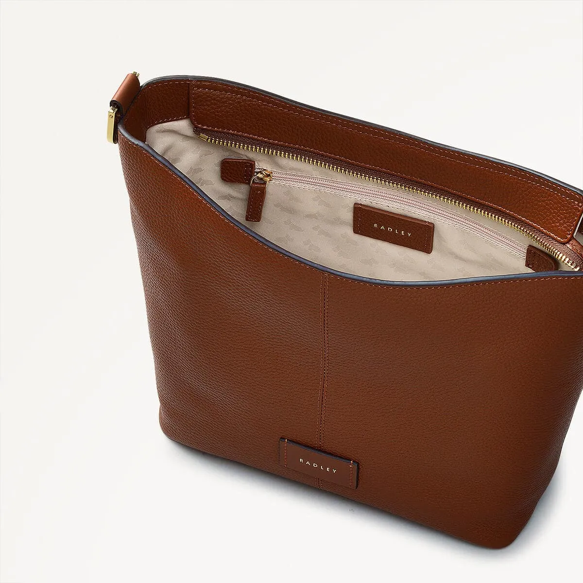 Southwark Lane Leather Small Ziptop Crossbody Bag in Tortoise - 110961 sold by Radley product image thumbnail 3