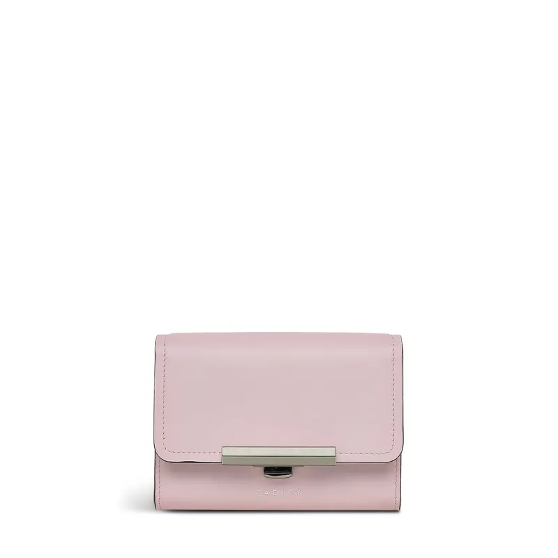 Meadway Mews Leather Medium Flapover Wallet in Parfait - 110892 made by Radley