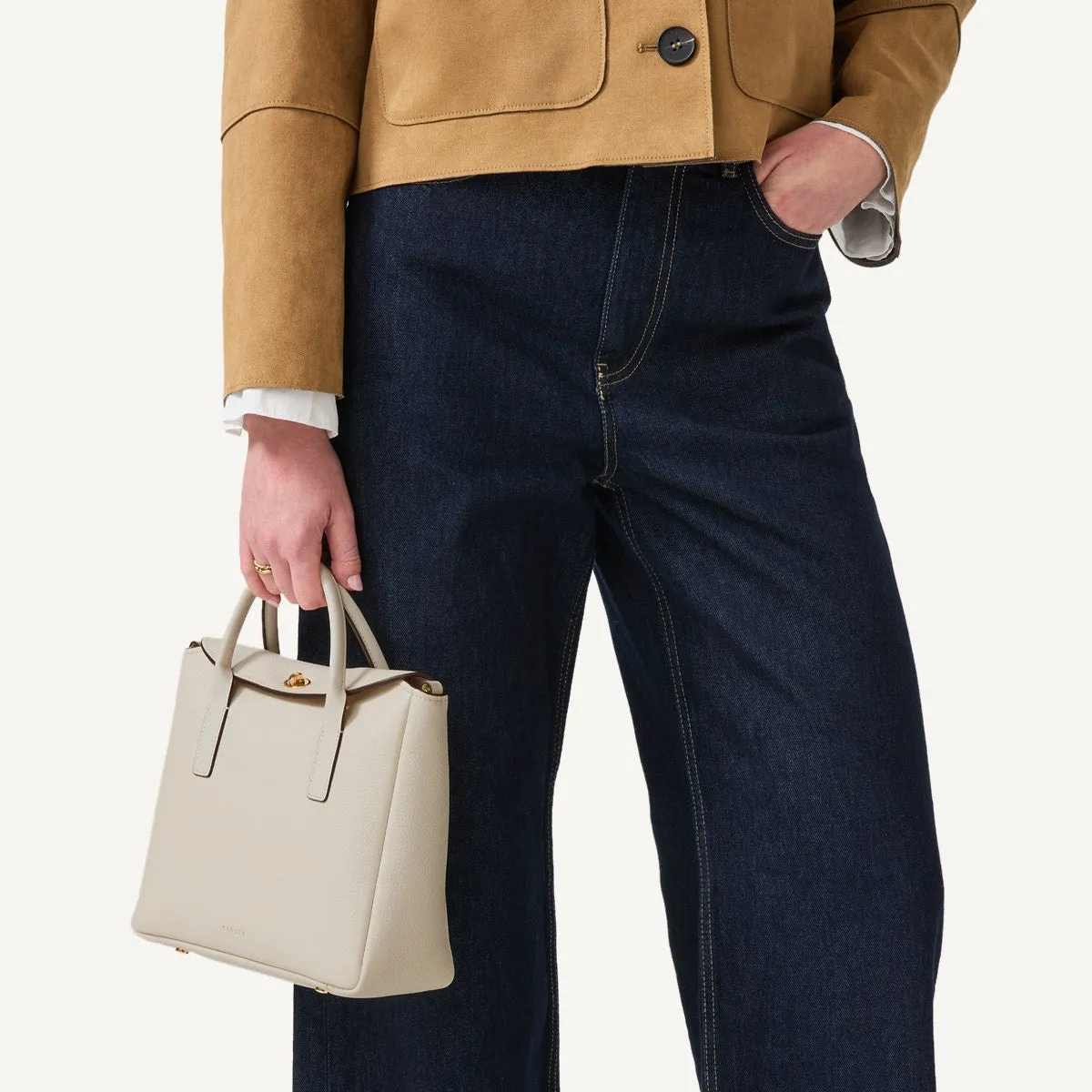 Carpenter Yard Small Flapover Grab Chalk - 110915 sold by Radley product image thumbnail 5