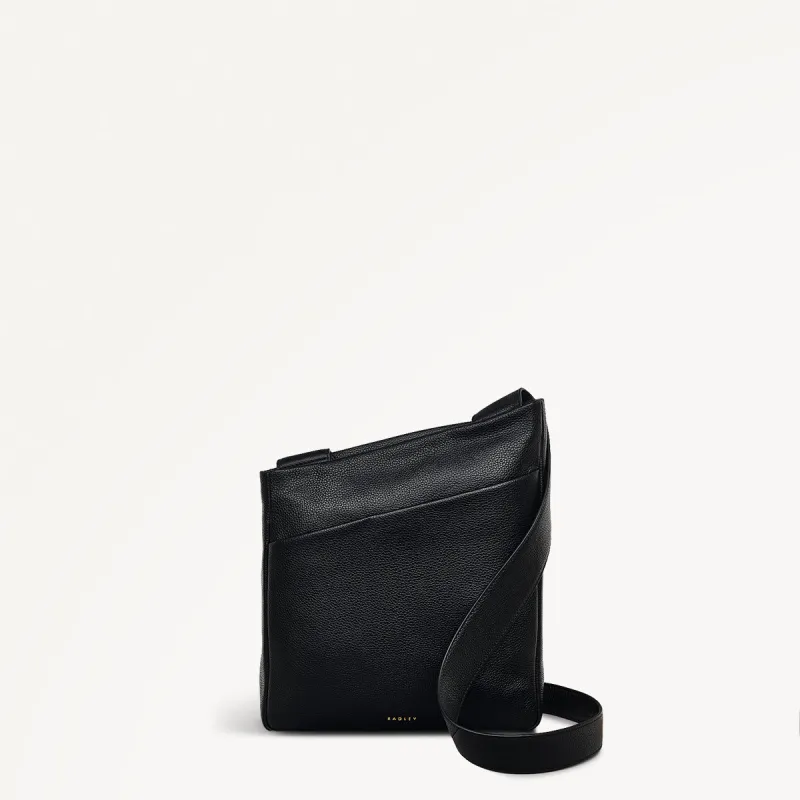ALPHA ROAD MEDIUM ZIPTOP CROSS BODY BLACK sold by Radley