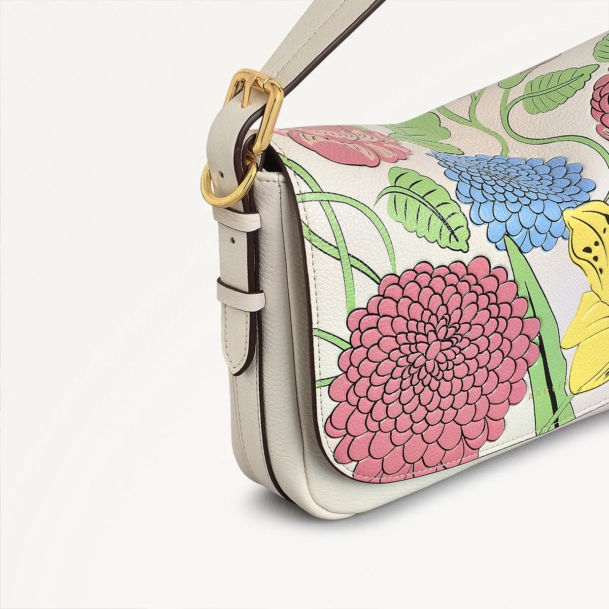 Rhs Ss25 Small Flapover Cross Body Chalk - 110850 sold by Radley product image thumbnail 4