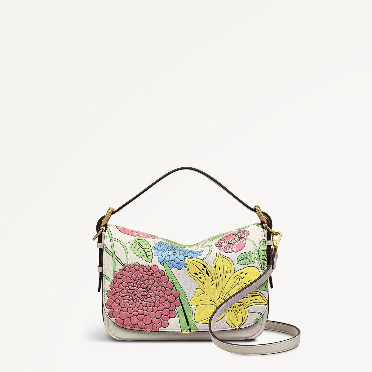 Rhs Ss25 Small Flapover Cross Body Chalk - 110850 sold by Radley