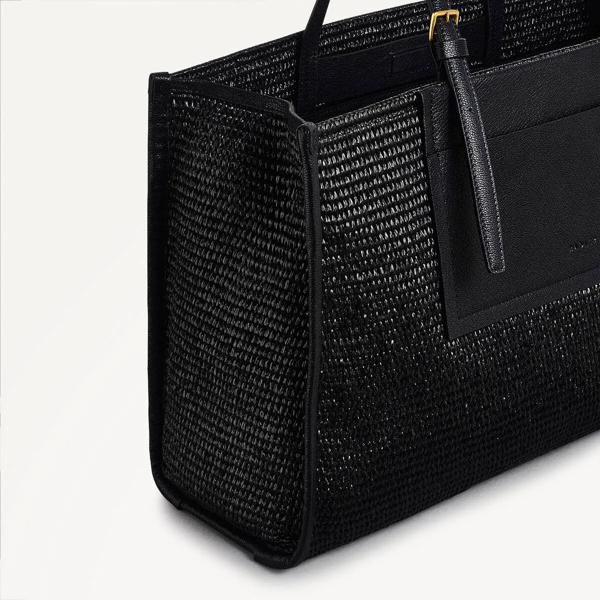 The Burlington Fabric Large Open Top Tote Bag in Black - 110693 sold by Radley product image thumbnail 4