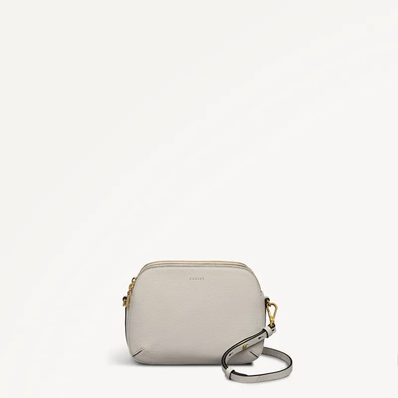 Dukes Place Medium Ziptop Cross Body Chalk - 110613 sold by Radley