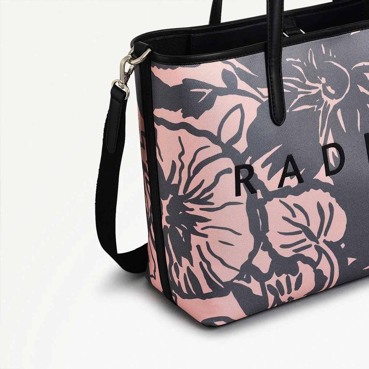 Southwell Gardens - Floral Fabric Small Ziptop Cross Body in Black - 110857 sold by Radley product image thumbnail 4