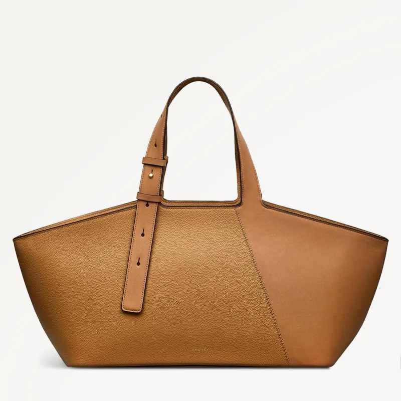 Freda Lane Large Ziptop Shoulder Dark Butter - 110816 sold by Radley