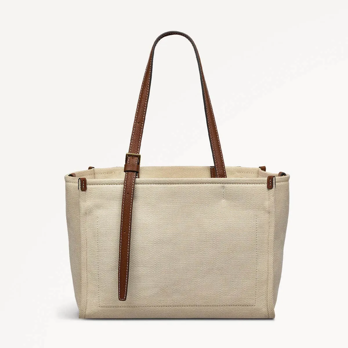 The Burlington Fabric Medium Ziptop Grab Bag in Natural - 110691 sold by Radley product image thumbnail 2