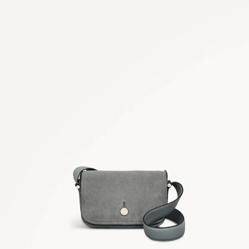 Bathurst Mews Leather Medium Flapover Cross Body Bag in Artichoke - 110682 sold by Radley