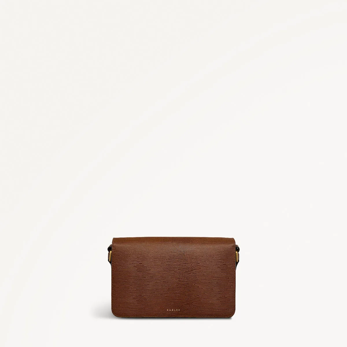 Threadneedle Street Leather Small Flapover Crossbody Bag in Saddle - 110687 sold by Radley product image thumbnail 2