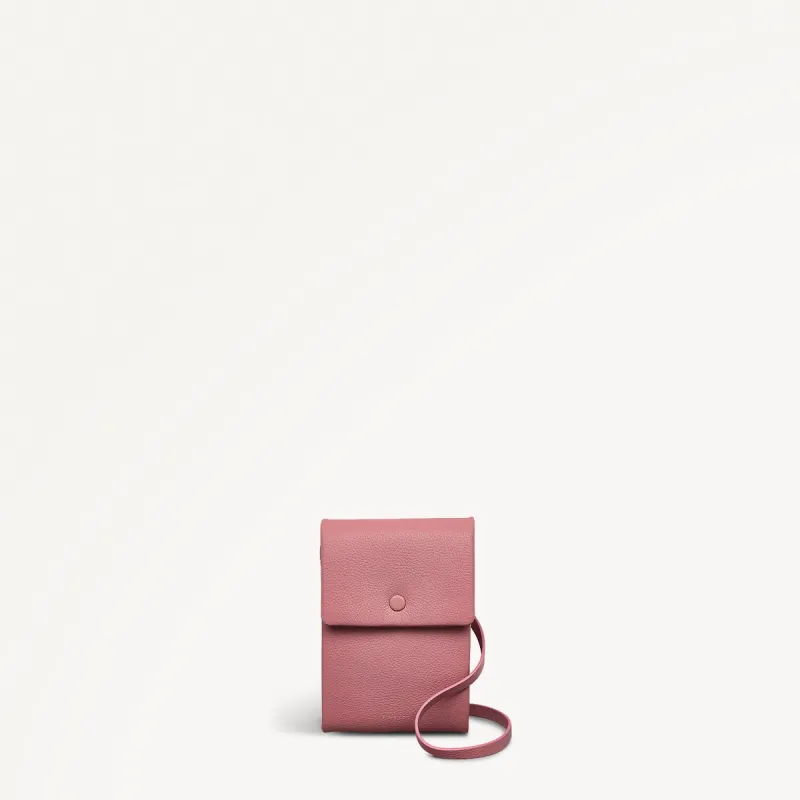 Mallow Street Leather Medium Phone Cross Body in Sienna Pink - 110787 sold by Radley