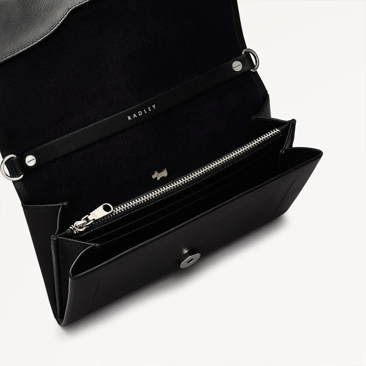 The Kensal Leather Large Phone Cross Body in Black - 110786 sold by Radley product image thumbnail 3