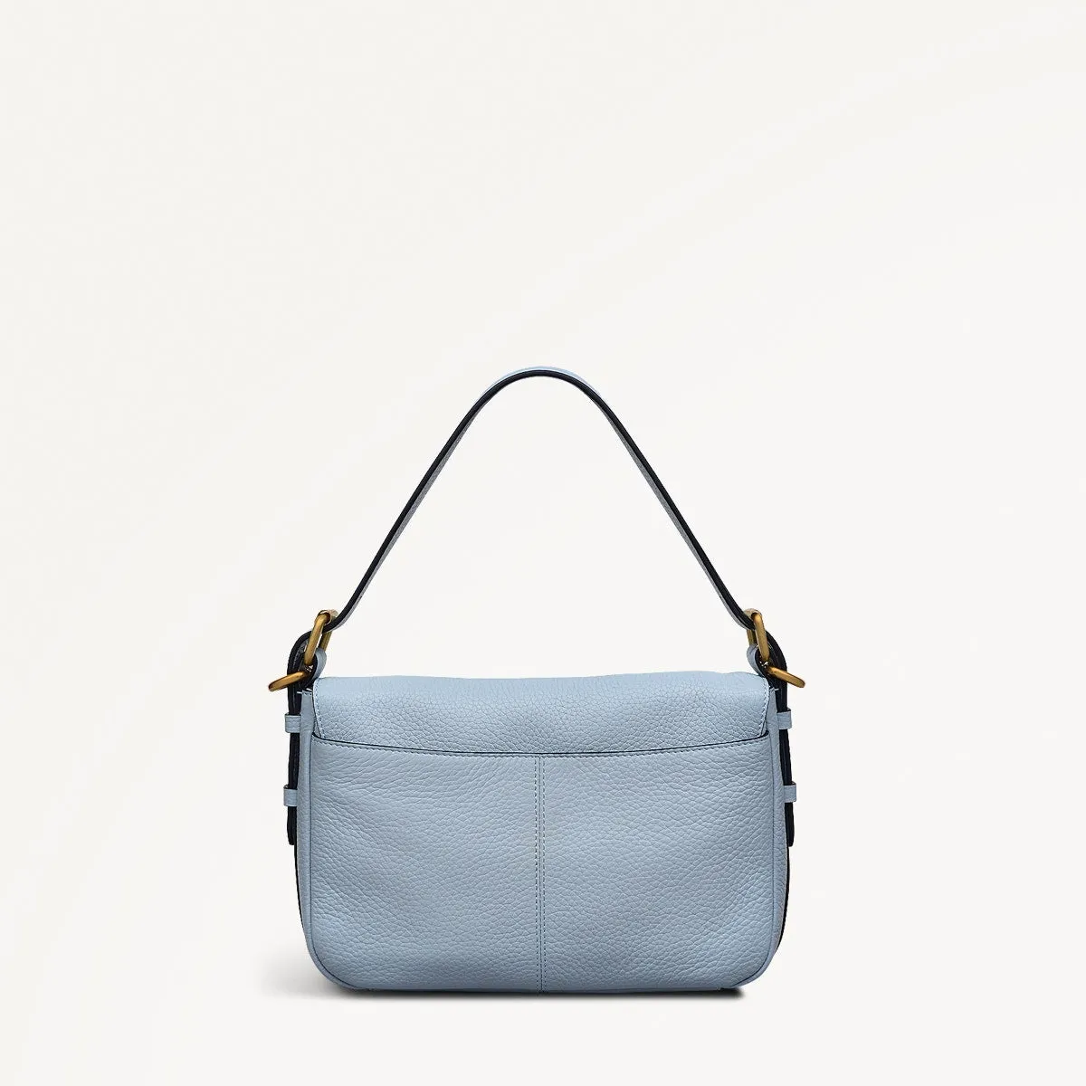 Grafton Street Leather Small Flapover Crossbody Bag in Smoke Blue - 110640 sold by Radley product image thumbnail 3