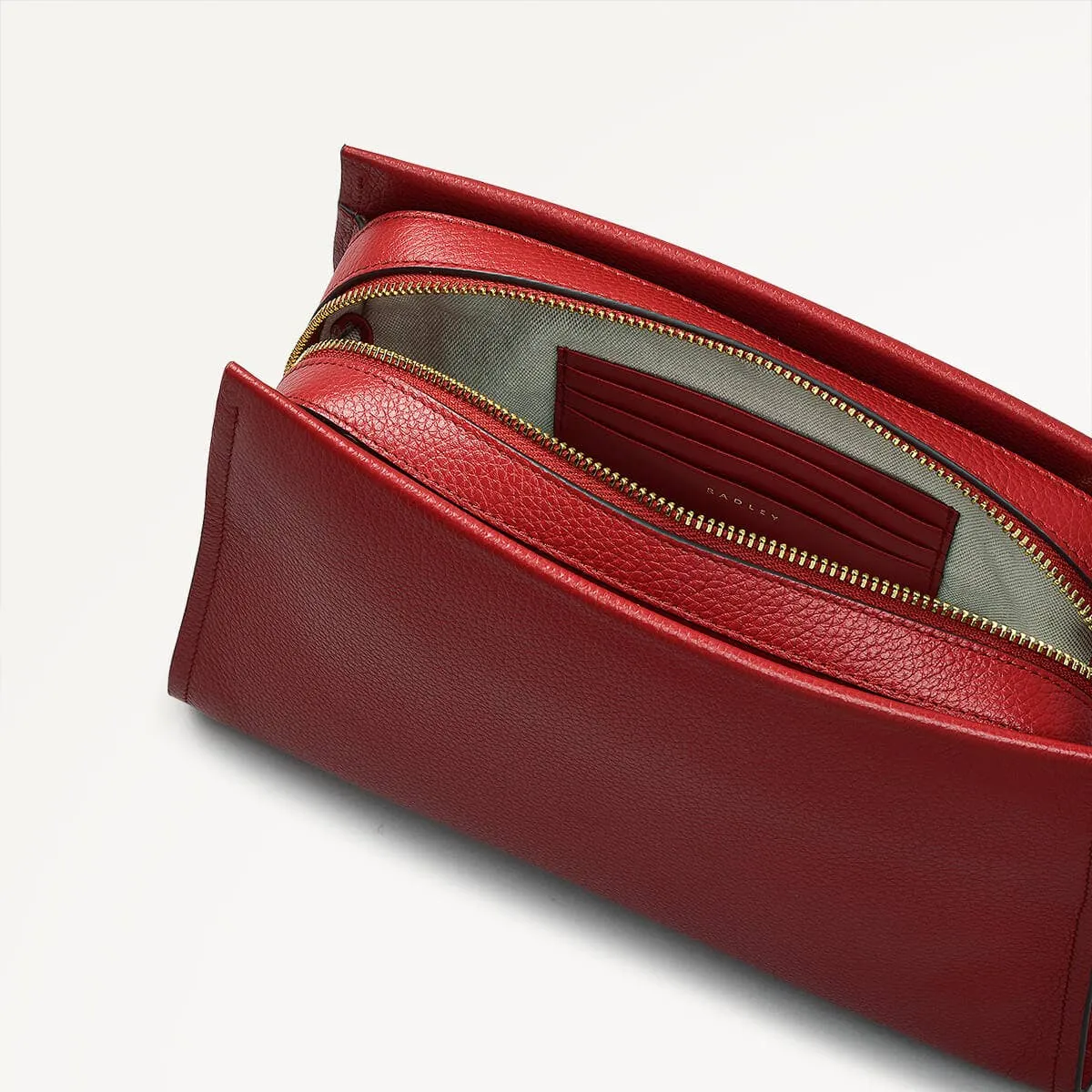 Arlington Court Leather Small Zip Around Crossbody Bag in Poinsettia - 110522 sold by Radley product image thumbnail 3