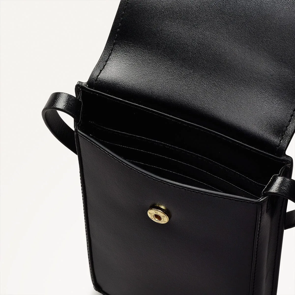 Mells Manor Leather Medium Phone Crossbody in Black - 110564 sold by Radley product image thumbnail 3