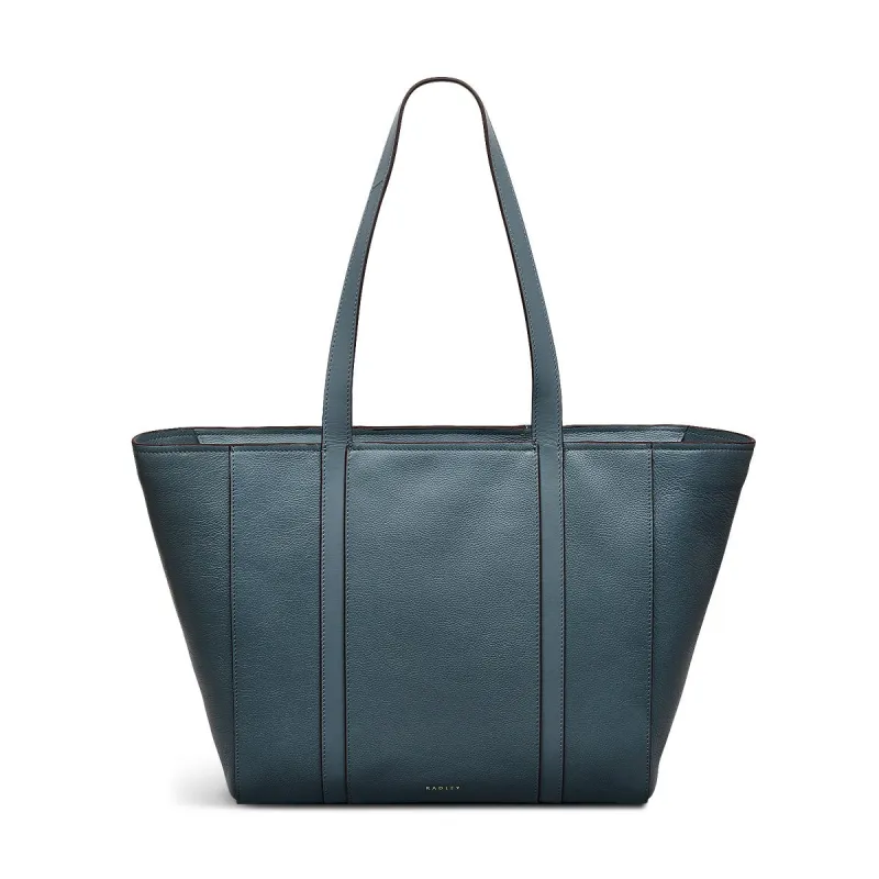 Knightsbridge Road Leather Large Ziptop Tote Bag in Uniform - 110496 sold by Radley
