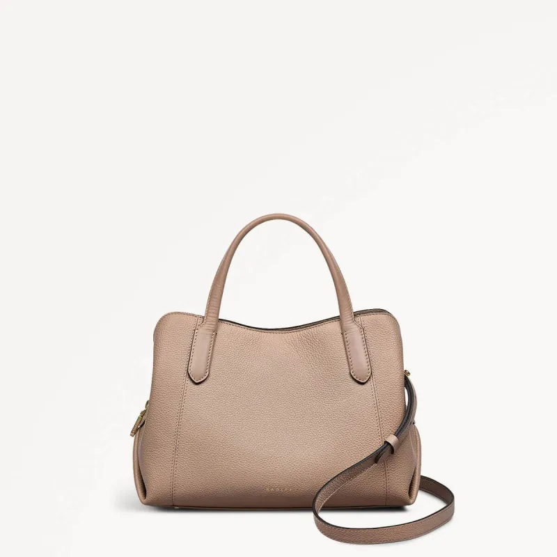 Provence Avenue Leather Small Zip Around Grab Bag in Silt - 110478 sold by Radley