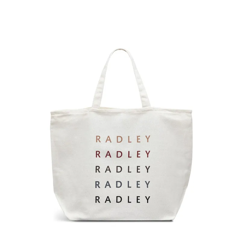 Radley On Repeat Fabric Small Ziptop Tote in Natural - 110439 sold by Radley