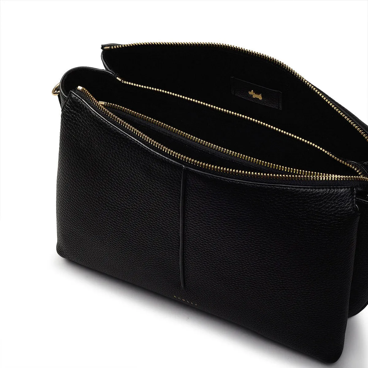 Hillgate Place Leather Medium Ziptop Crossbody Bag in Black - 110427 sold by Radley product image thumbnail 3