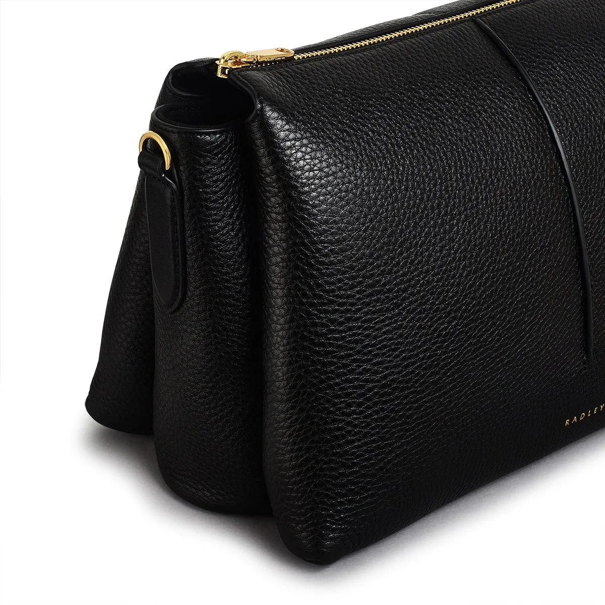 Hillgate Place Leather Medium Ziptop Crossbody Bag in Black - 110427 sold by Radley product image thumbnail 4