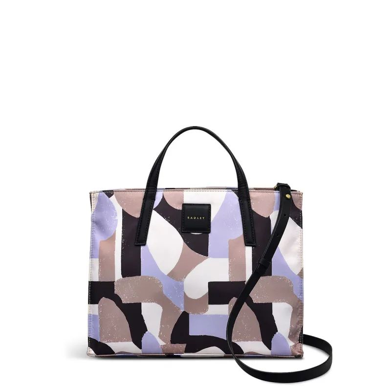 Argyll Street Fabric Medium Open Top Grab Bag in Thistle - 110398 sold by Radley