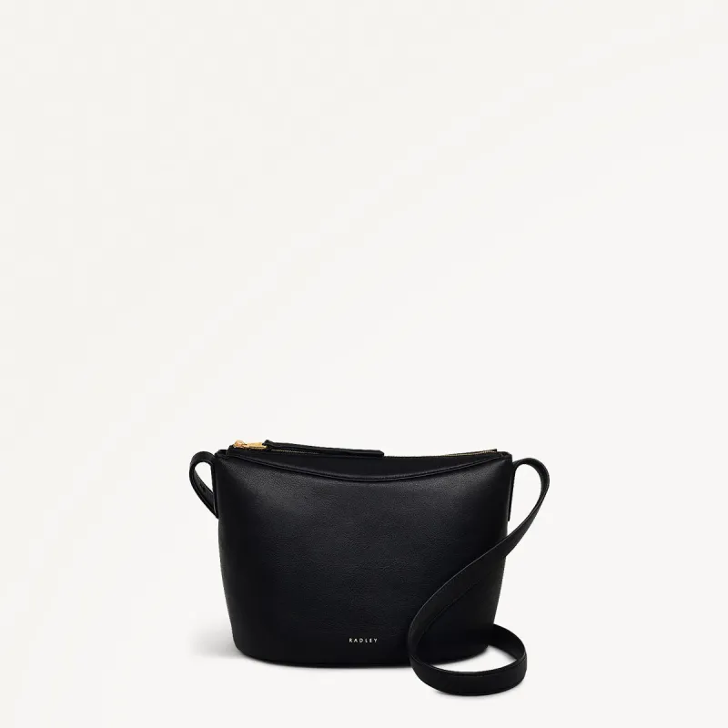 THE KENSAL SMALL ZIPTOP CROSS BODY BLACK sold by Radley