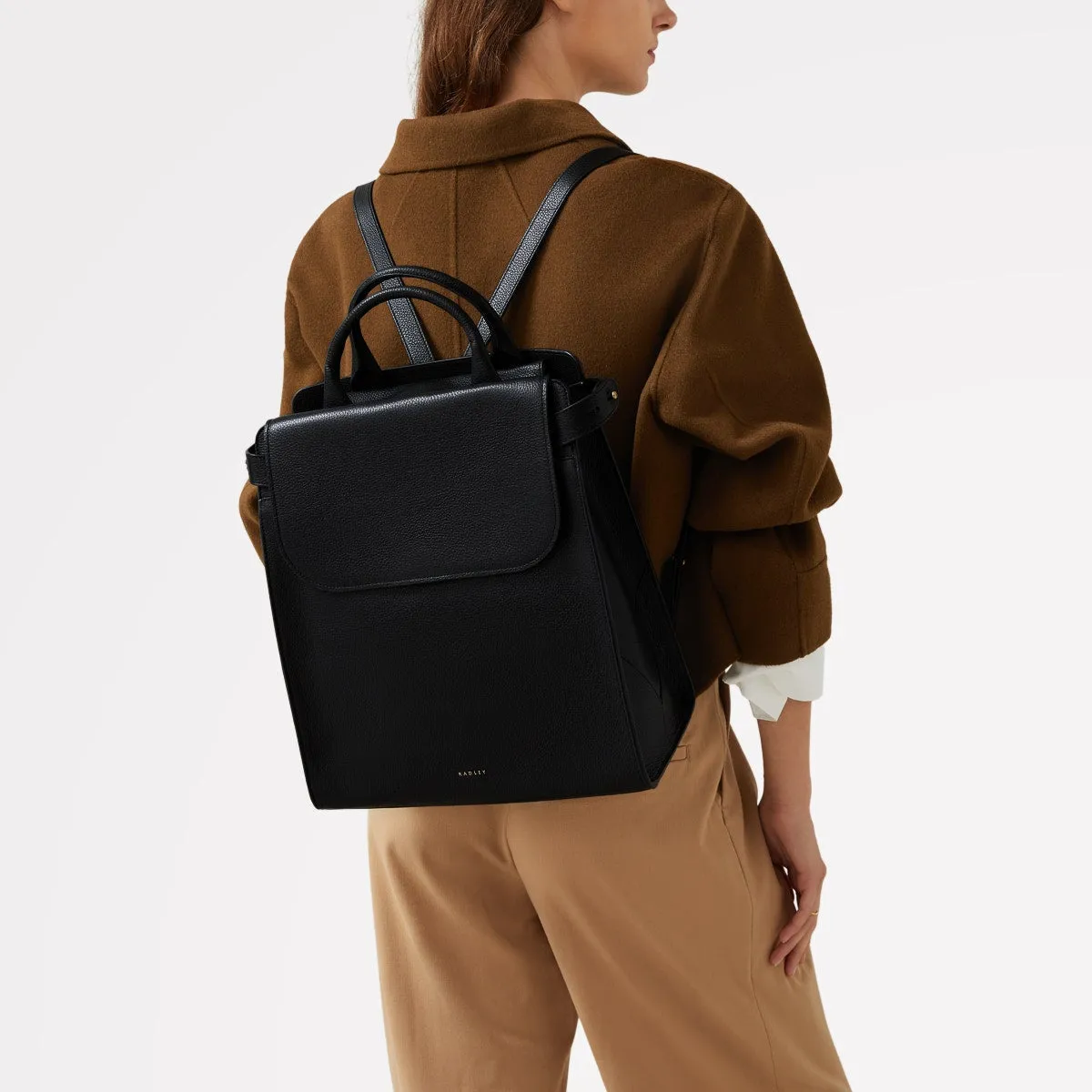 The Rathbone Large Flapover Backpack Black - 110288 sold by Radley product image thumbnail 5