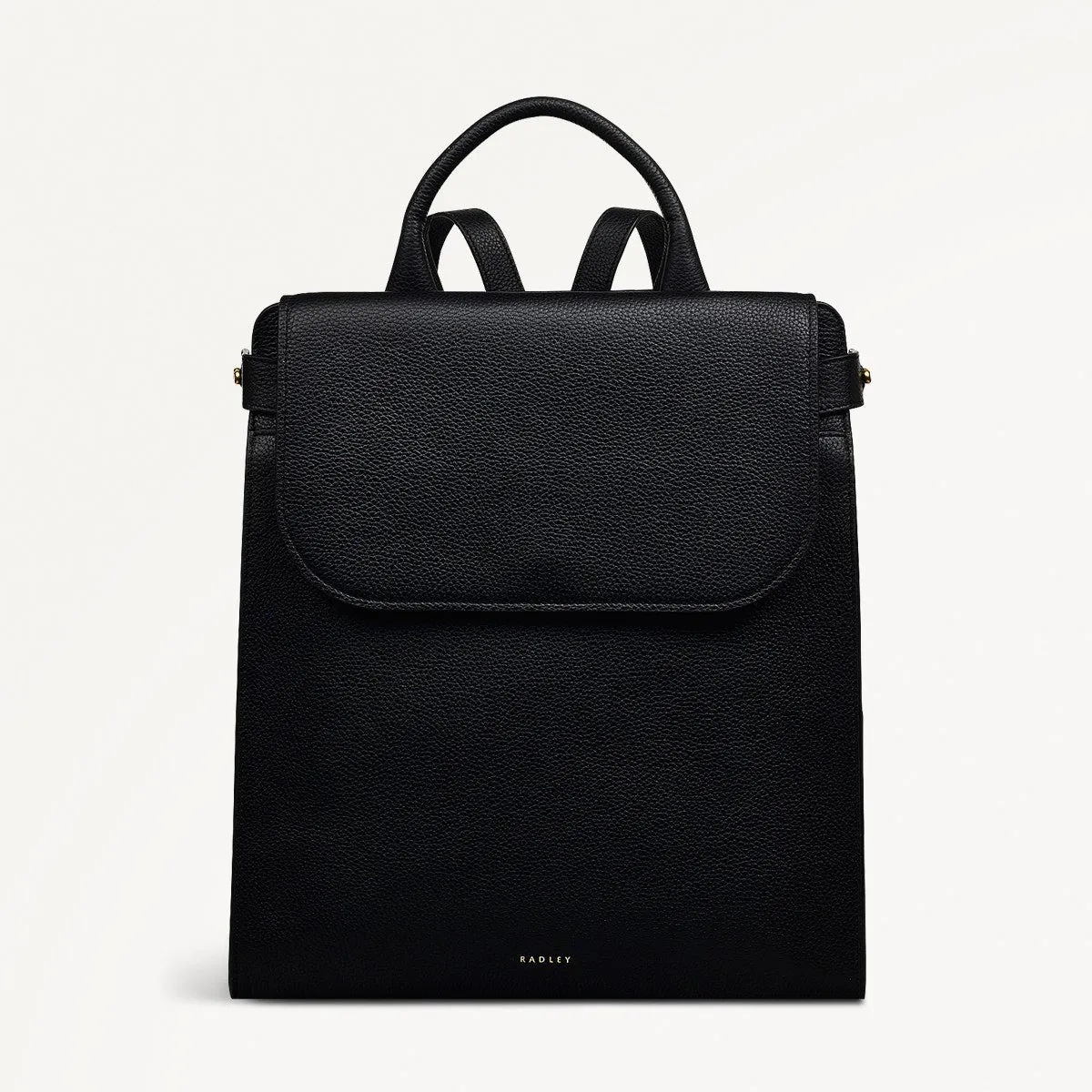 The Rathbone Large Flapover Backpack Black - 110288 sold by Radley