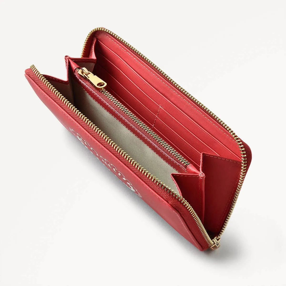 Valentines SS25 Leather Zip Around Wallet in Crimson - 110280 sold by Radley product image thumbnail 3