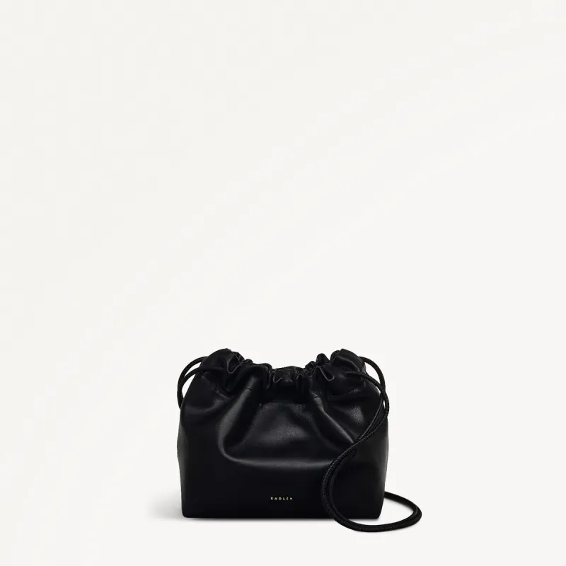 Blake Mews Leather Open Top Crossbody Bag in Black - 110314 sold by Radley
