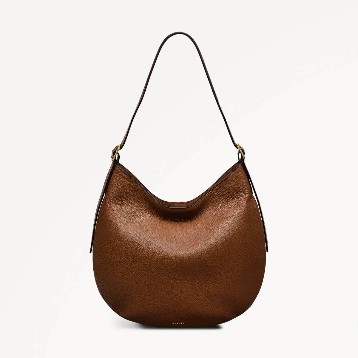 Kensington Place Leather Large Open Top Shoulder Bag in Saddle - 110162 sold by Radley