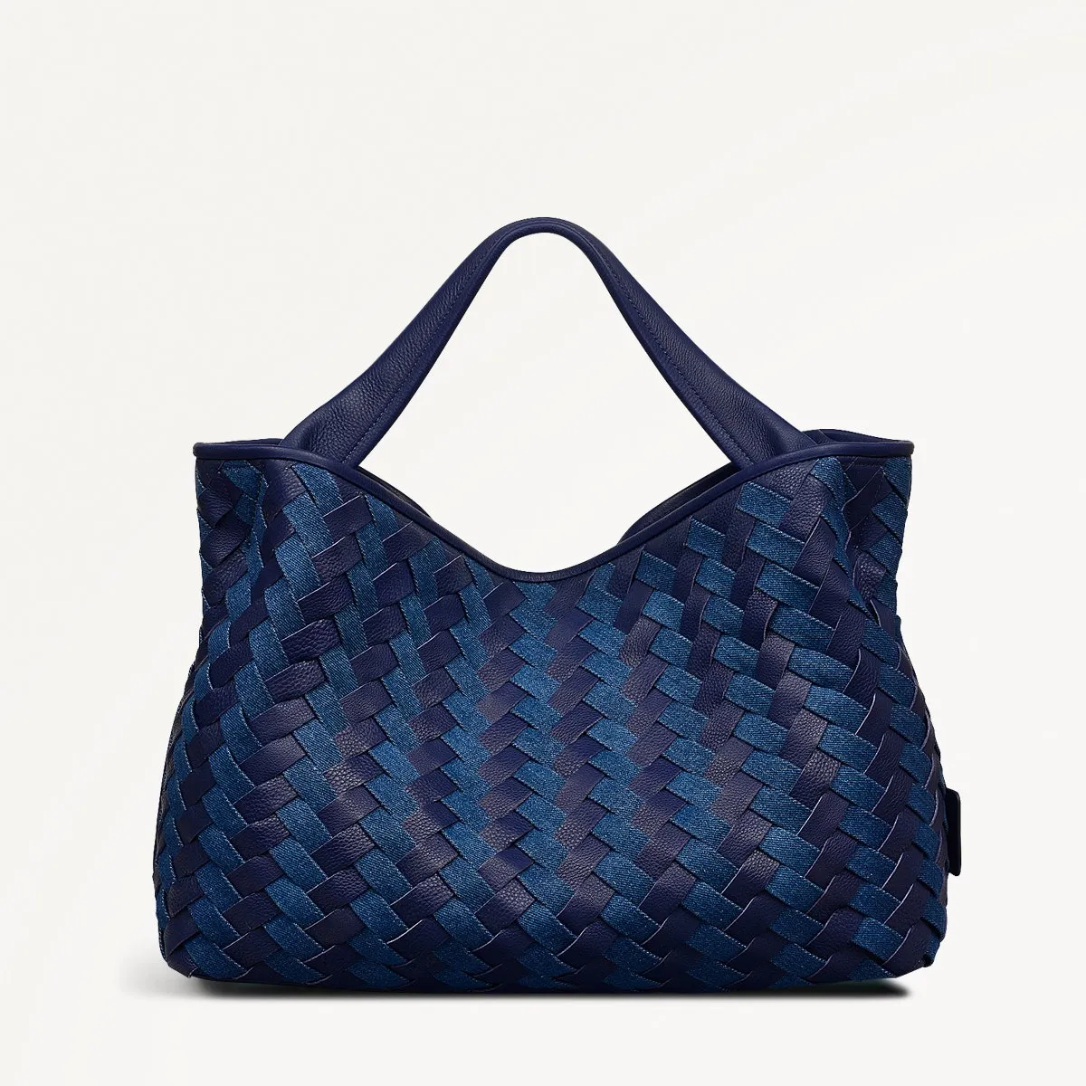 Devonshire Row Leather Large Open Top Grab Bag in Evenfall - 111454 sold by Radley product image thumbnail 3