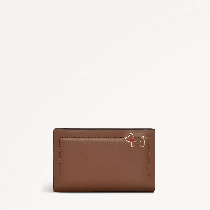 Heritage Lane Leather Medium Bifold Wallet in Saddle - 111468 sold by Radley
