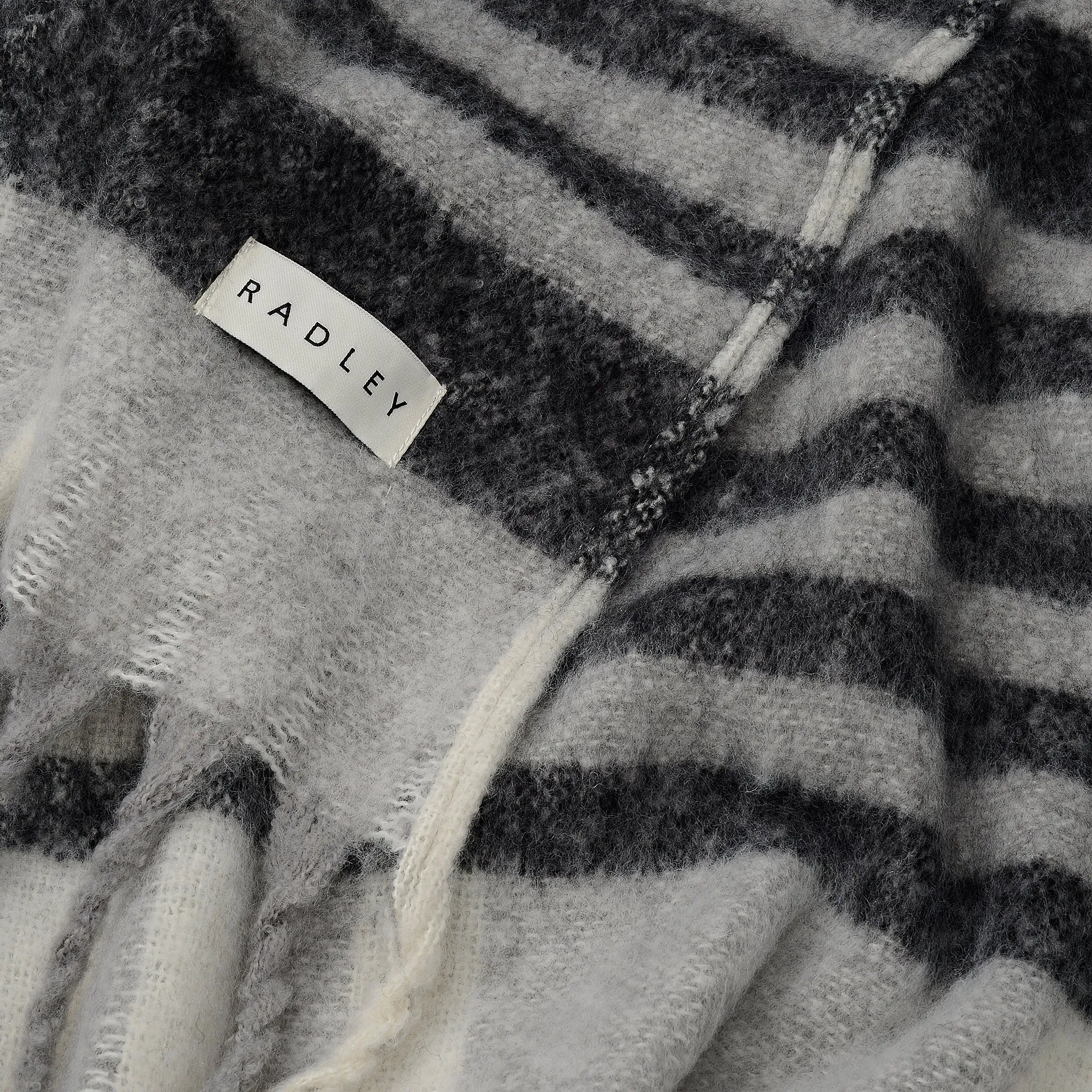 Radley Check Fabric Poncho in Ash - 112493 sold by Radley product image thumbnail 2