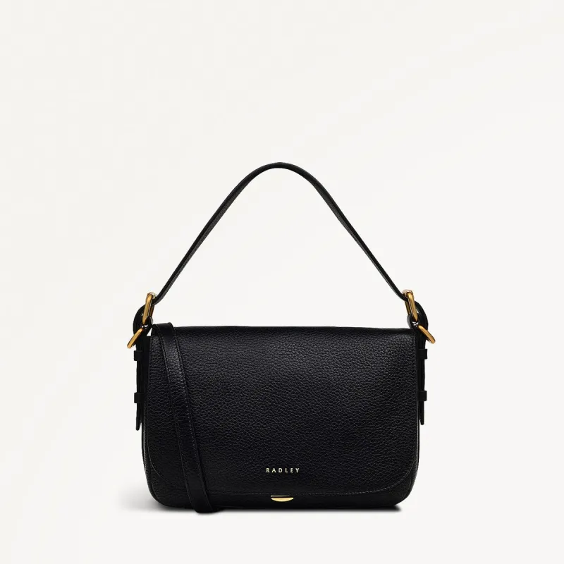 Grafton Street Small Flapover Crossbody Black - H2004001 sold by Radley